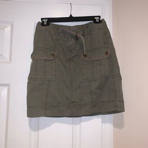 Converse Green Cargo Skirt